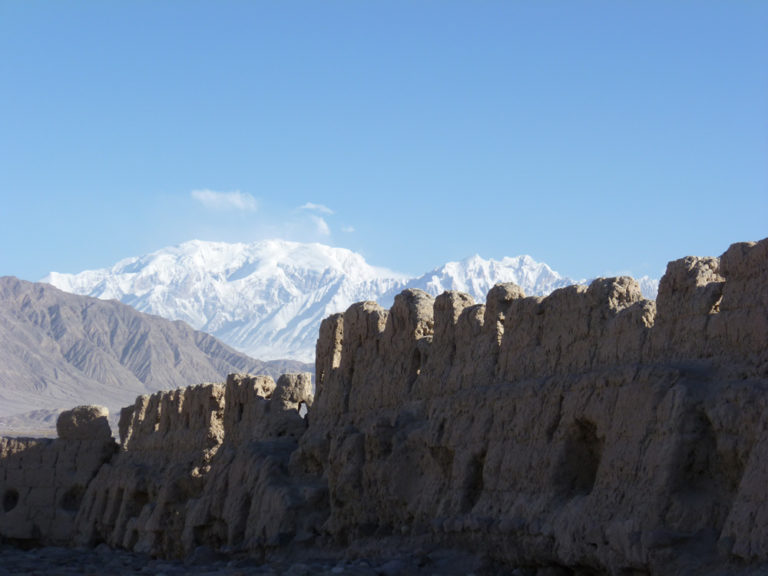 Tashkurgan fort, once a vital crossroads of the Silk Road, located near the Tajikistan and Afghanistan borders
